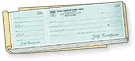 Custom Printed Business Checks with Carbonless Receipts